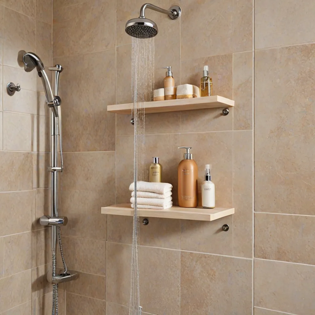 Na jakiej wysokości półka pod prysznicem: optymalna wysokość dla wygody