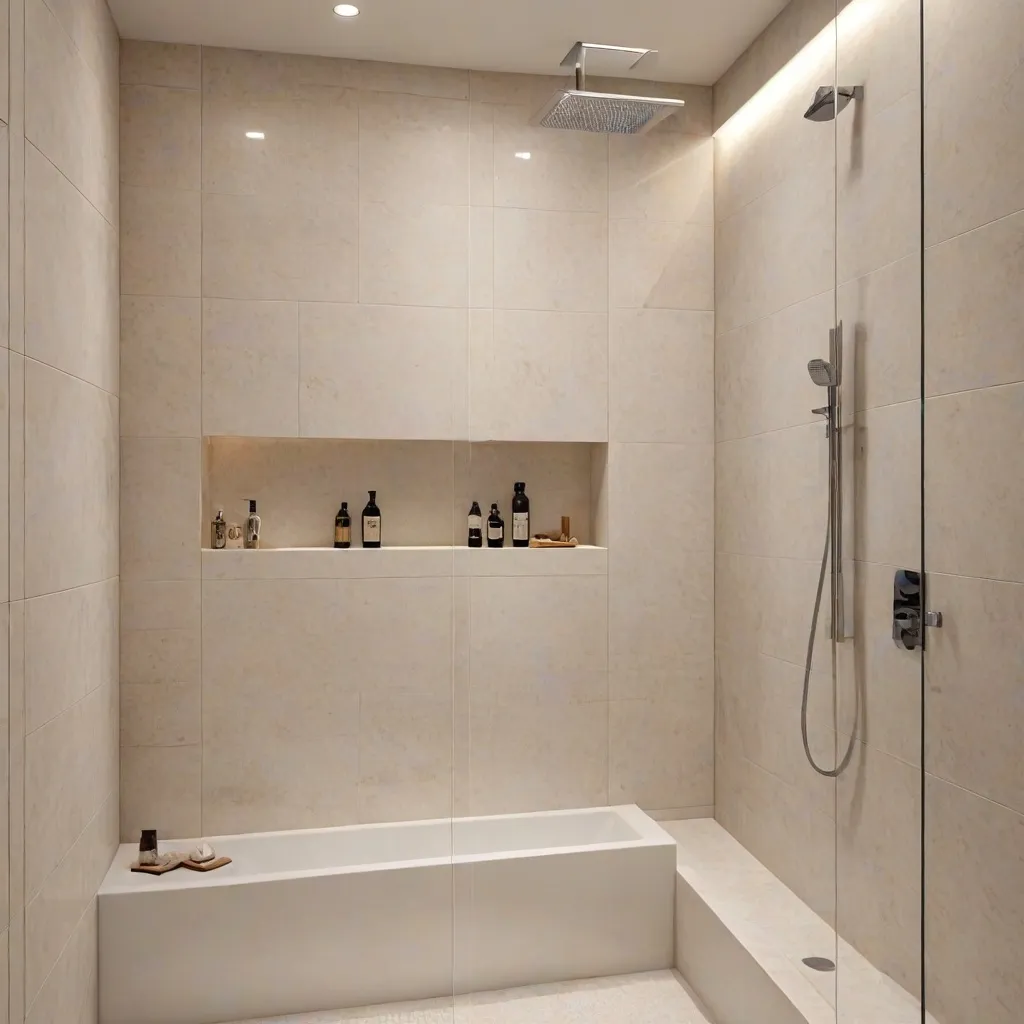 Na jakiej wysokości półka pod prysznicem: optymalna wysokość dla wygody