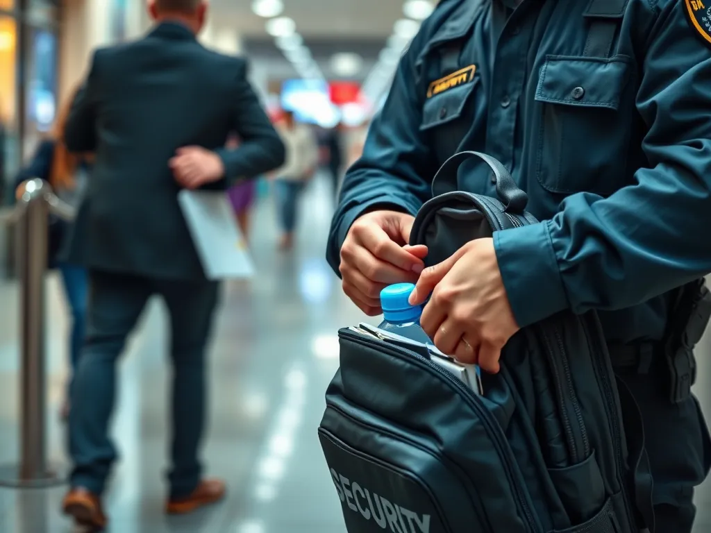 Czy pracownik ochrony może kontrolować torby?