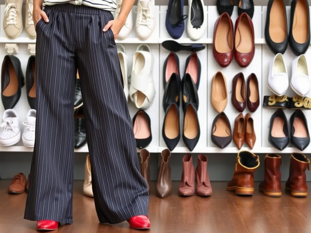 Jakie buty do szerokich nogawek?