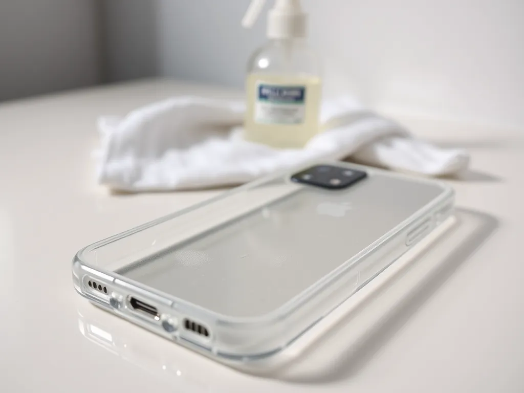 Jak wyczyścić przezroczyste etui?