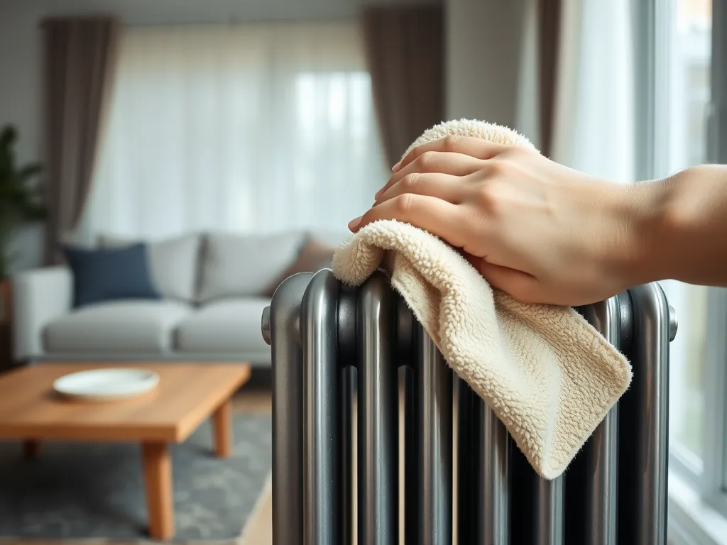 Jak wyczyścić grzejnik aluminiowy w środku?