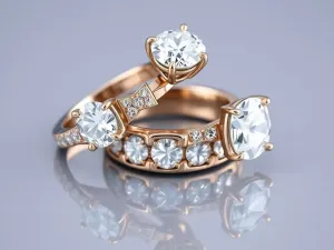 Obrączki ślubne z diamentami